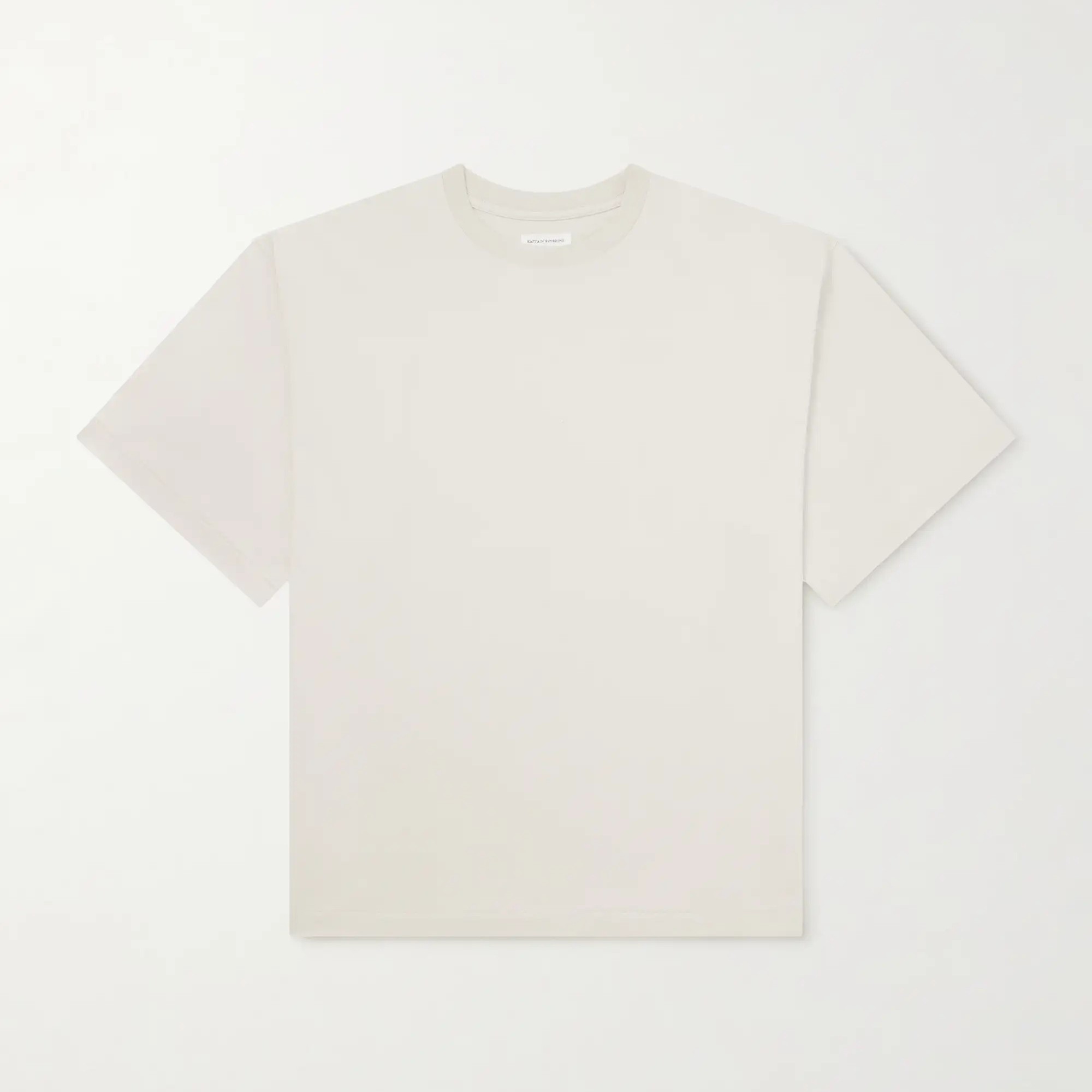 Natural cotton tee